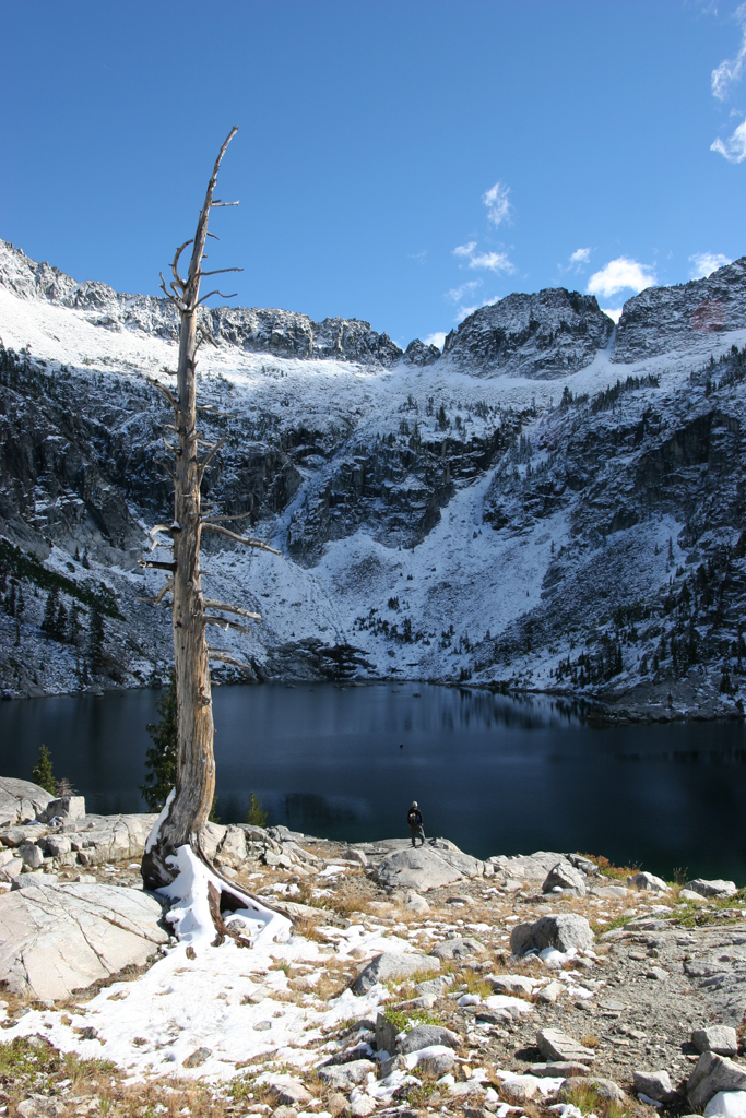 Papoose Lake Overview, Trinity Alps Wilderness